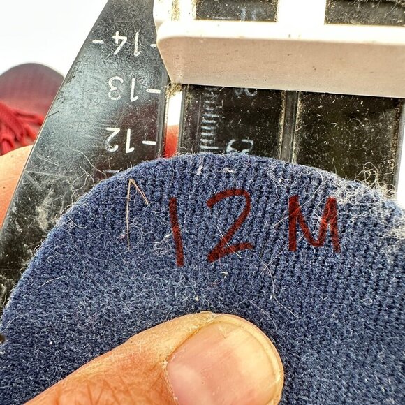 Nobull Gradient Ripstop Runner Men Size 12M Dark Blue Red Knit Training Shoes - Picture 10 of 11